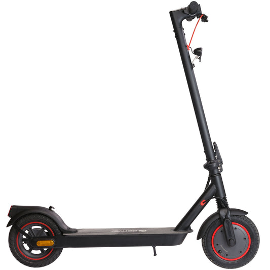 E-scooter 450W motor 20km/h 10" hjul IPX4 Svart
