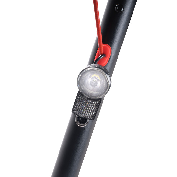 E-scooter 450W motor 20km/h 10" hjul IPX4 Svart