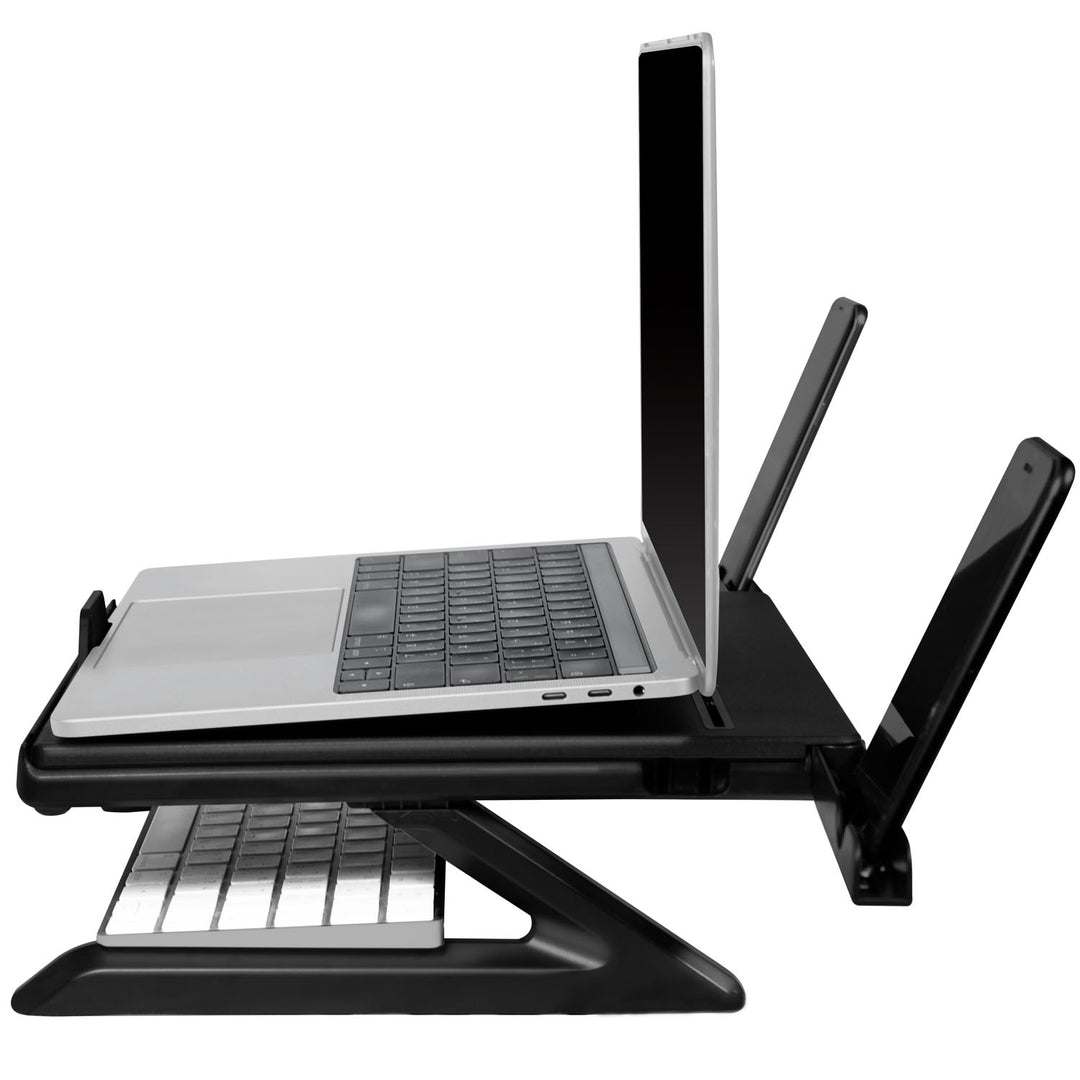 Hopfällbart Laptopställ och höjdjusterbart Sv
