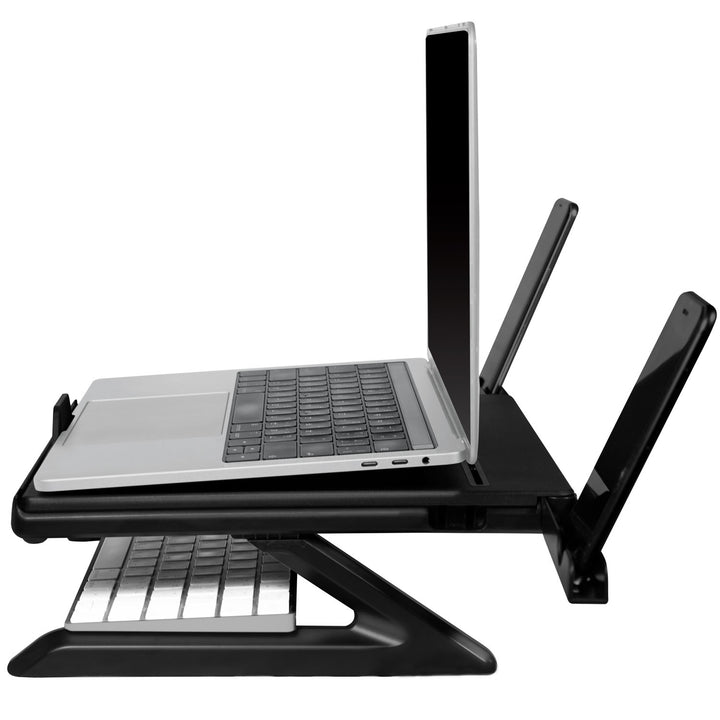 Hopfällbart Laptopställ och höjdjusterbart Sv