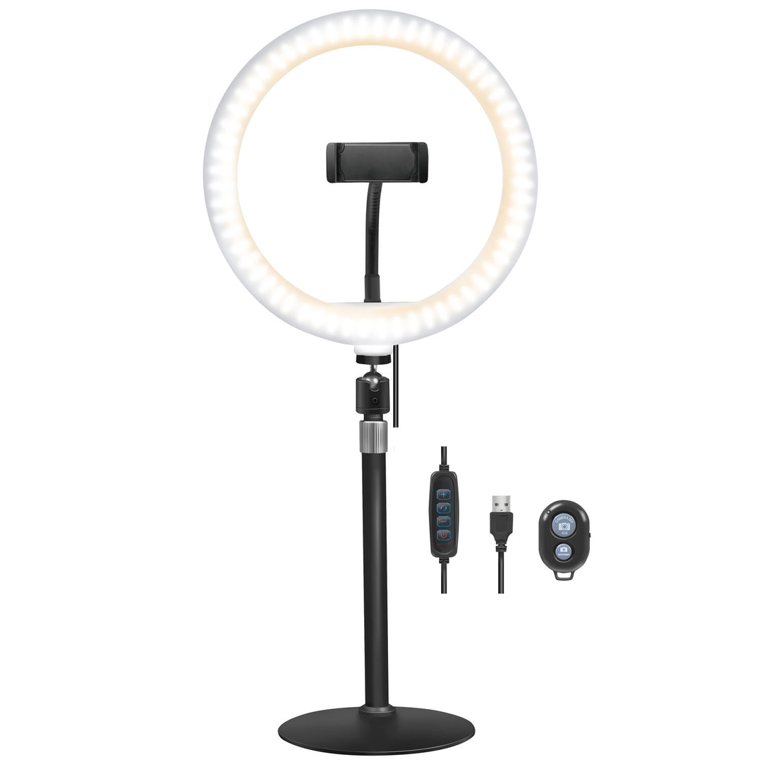 Ring light för smartphone Ø25cm m bordsstativ