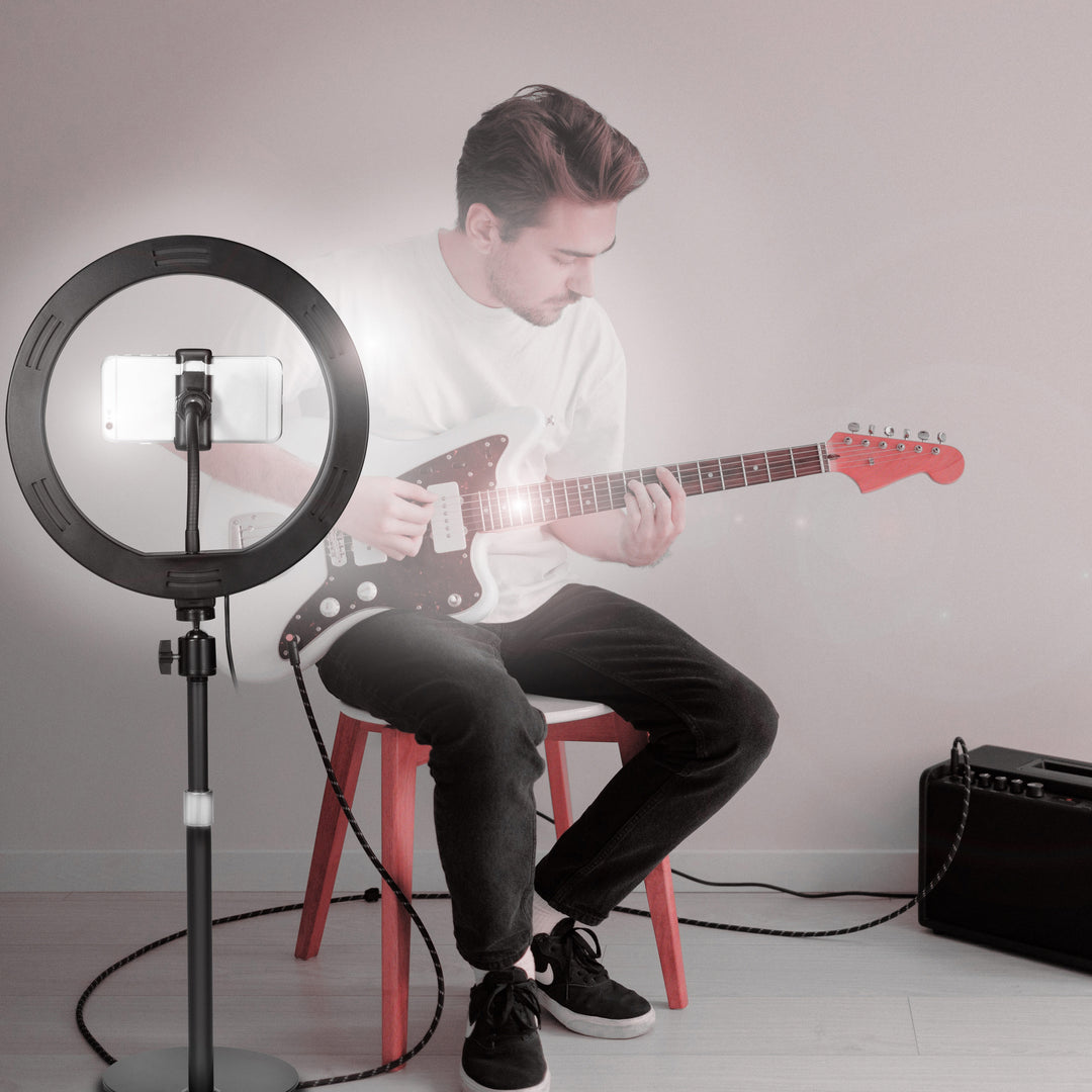 Ring light för smartphone Ø25cm m bordsstativ