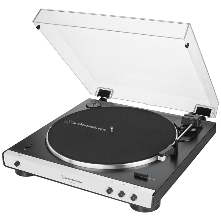 Skivspelare Remdriven Hel-automatisk Bluetooth Svart/silver