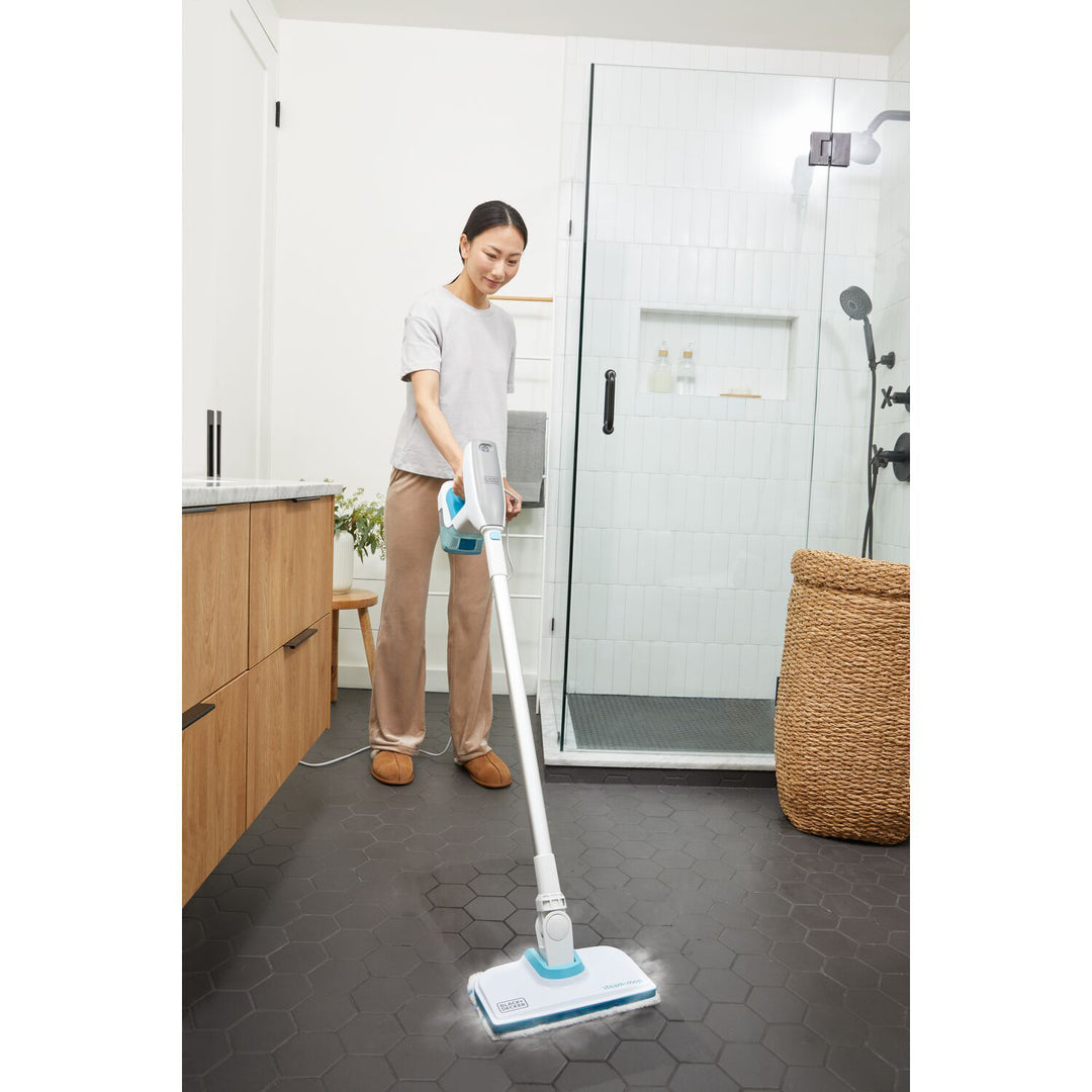 Ångmopp 1500W Steamsystem 8st Tillbehör