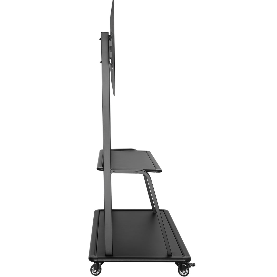 Golvstativ med hjul TV 60-105" max 150kg Sv