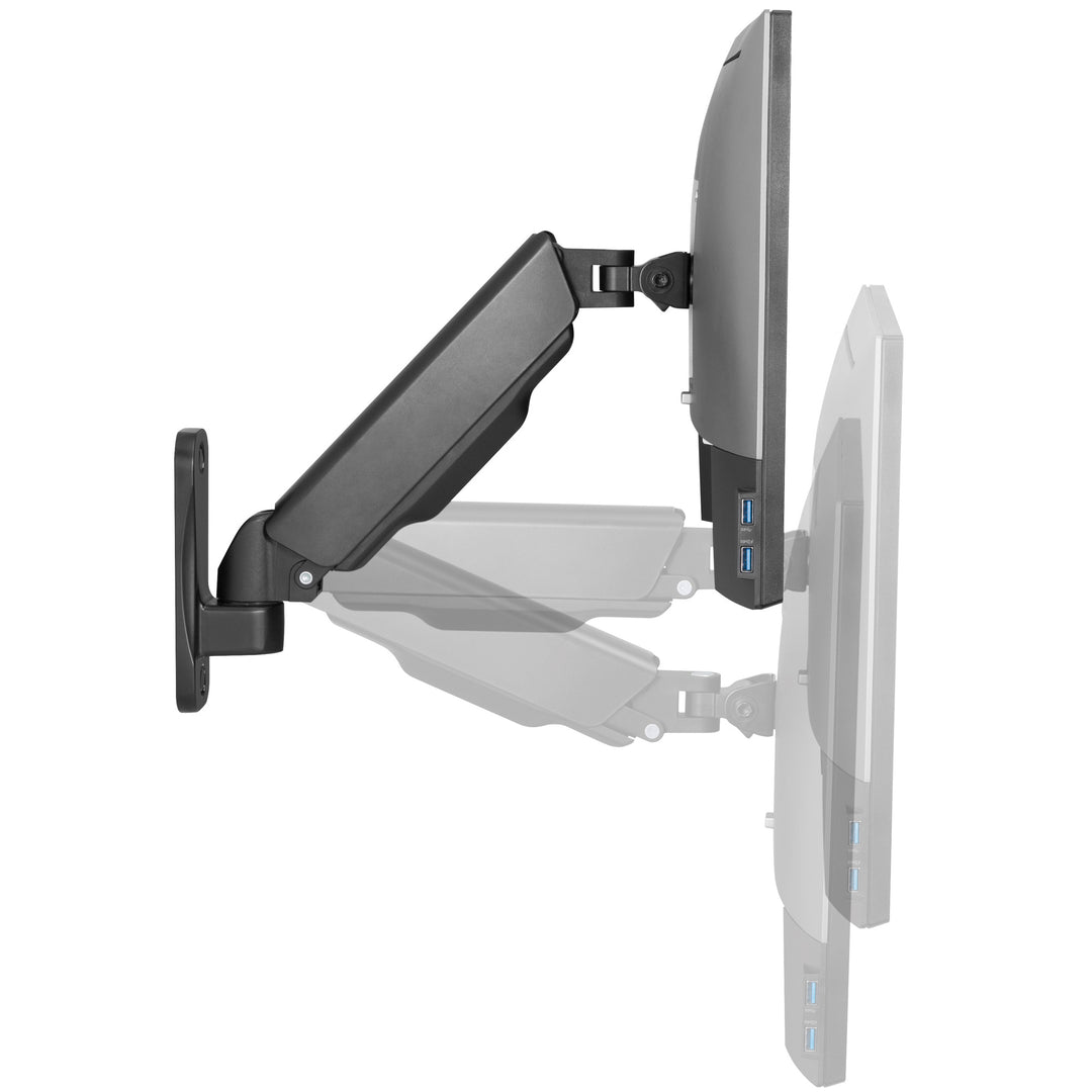 Monitorarm Väggfäste 17-32" gasfjädrad 260mm