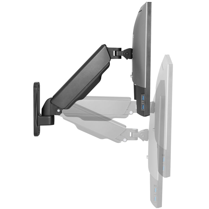 Monitorarm Väggfäste 17-32" gasfjädrad 260mm