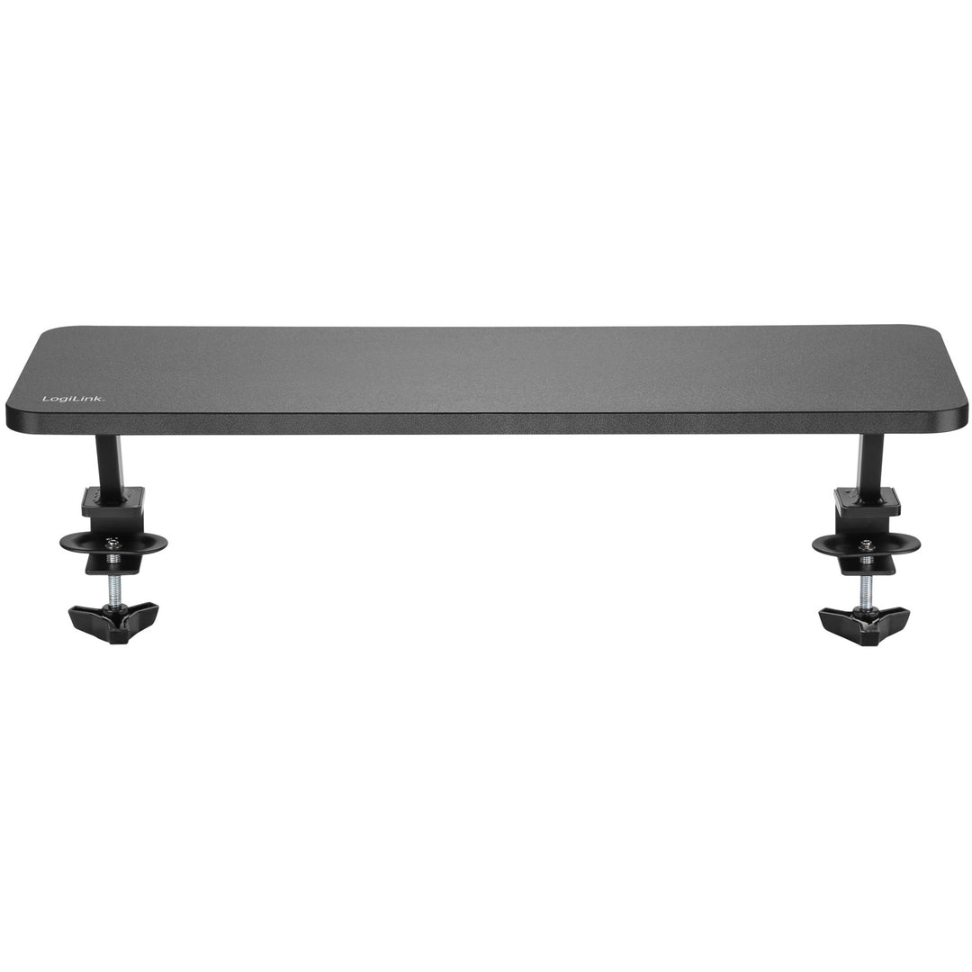 Monitorhylla 650x260mm Svart