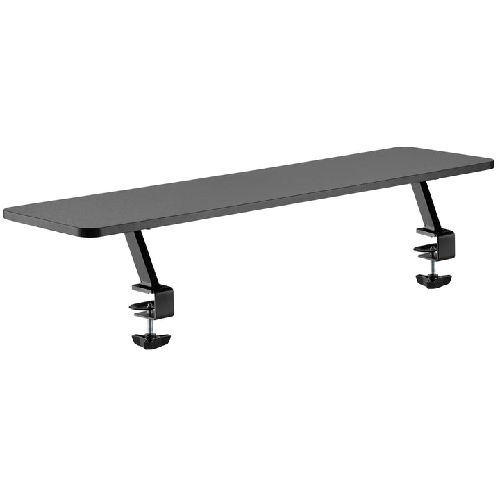 Monitorhylla 1000x260mm Svart