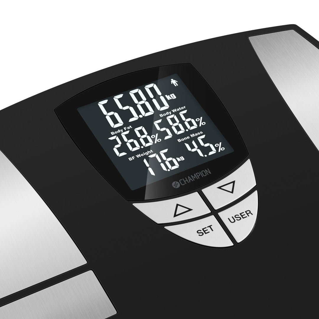 Personvåg Body Fat PV310 Svart/Silver