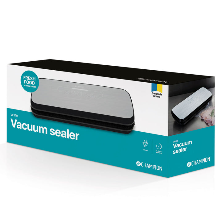 Vakuumförpackare Fresh 10L/min 110W VF210 Silver/Svart