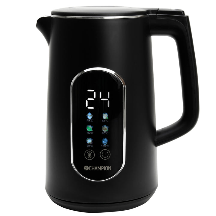 Vattenkokare Digital Temp Varmhållning 1,7L VK800 Mattsvart