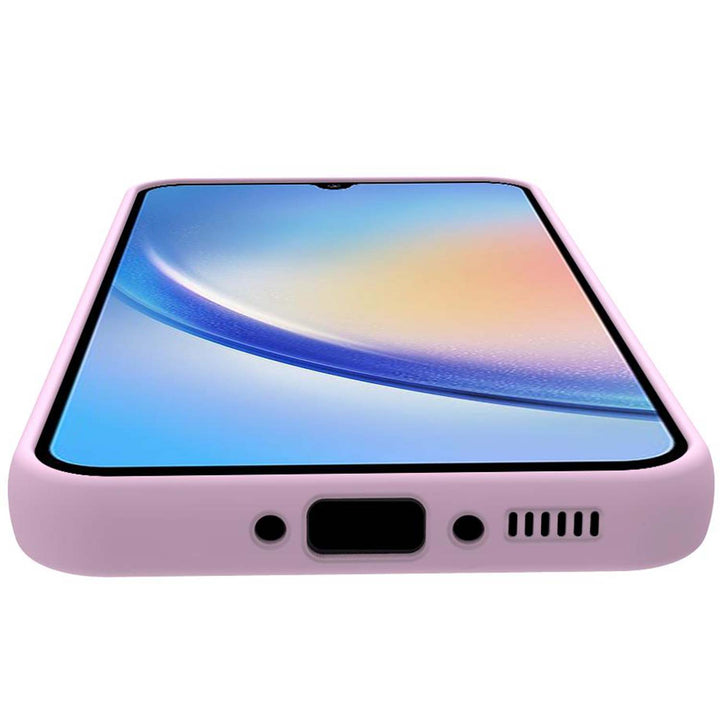 Cromo Soft rubber case Galaxy A34 5G Rosa