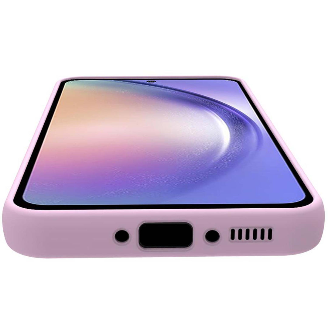 Cromo Soft rubber case Galaxy A54 5G Rosa