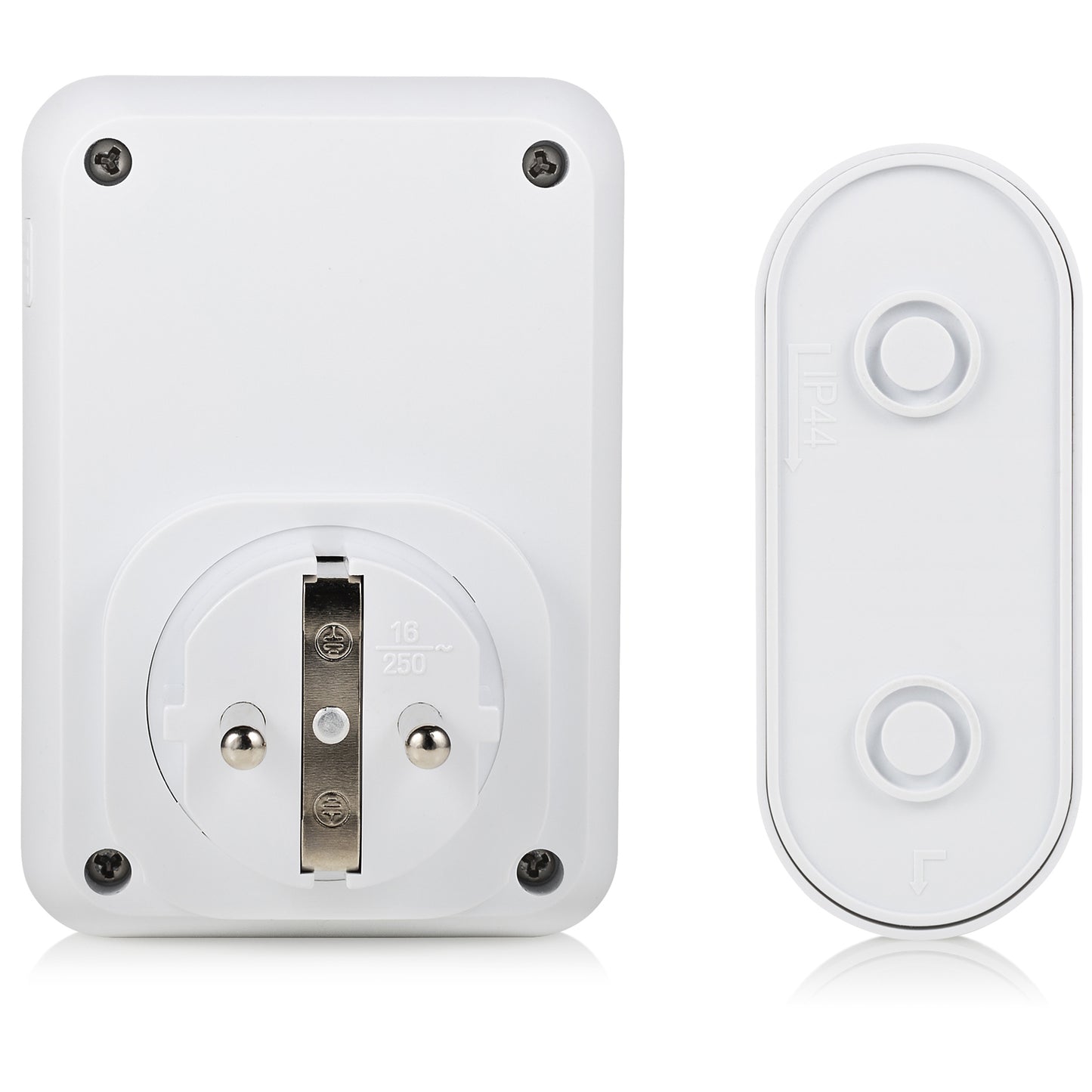 Trådlös dörrklocka Plug-in 230V