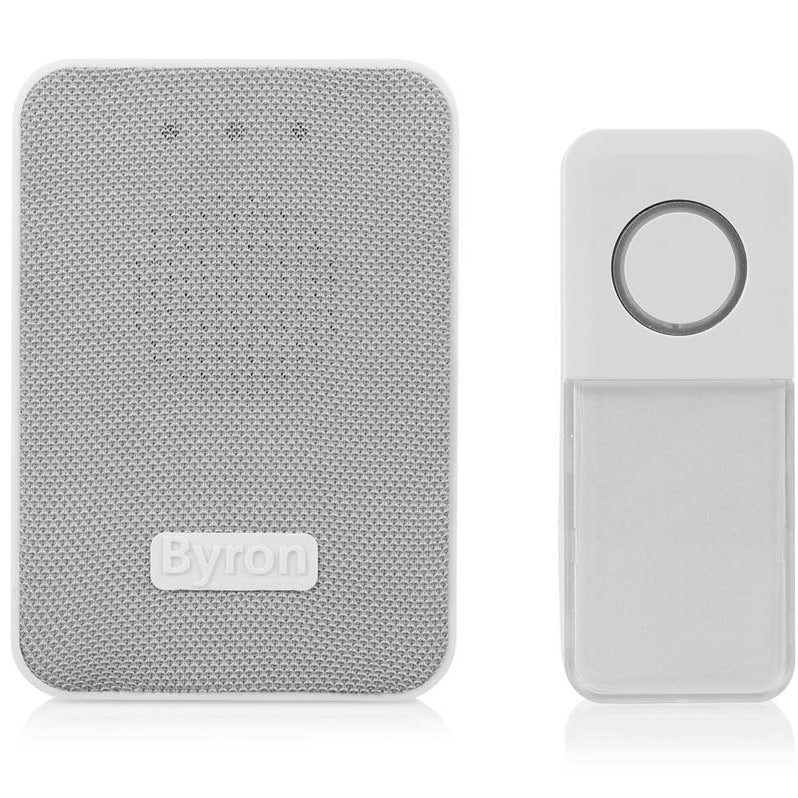 Trådlös dörrklocka med tygfront Batteridriven