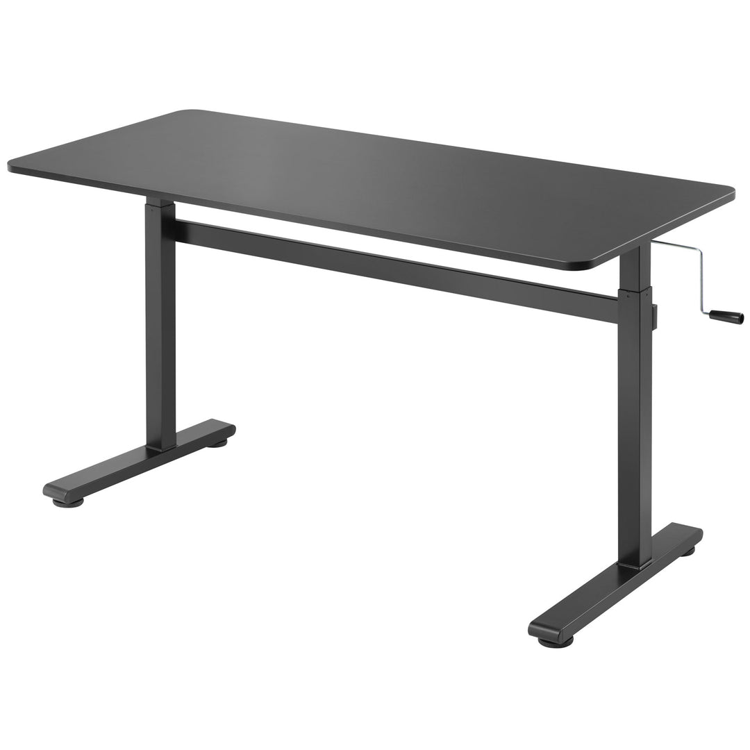 Höj-/sänkbart skrivbord Manuellt 140x60cm Sv