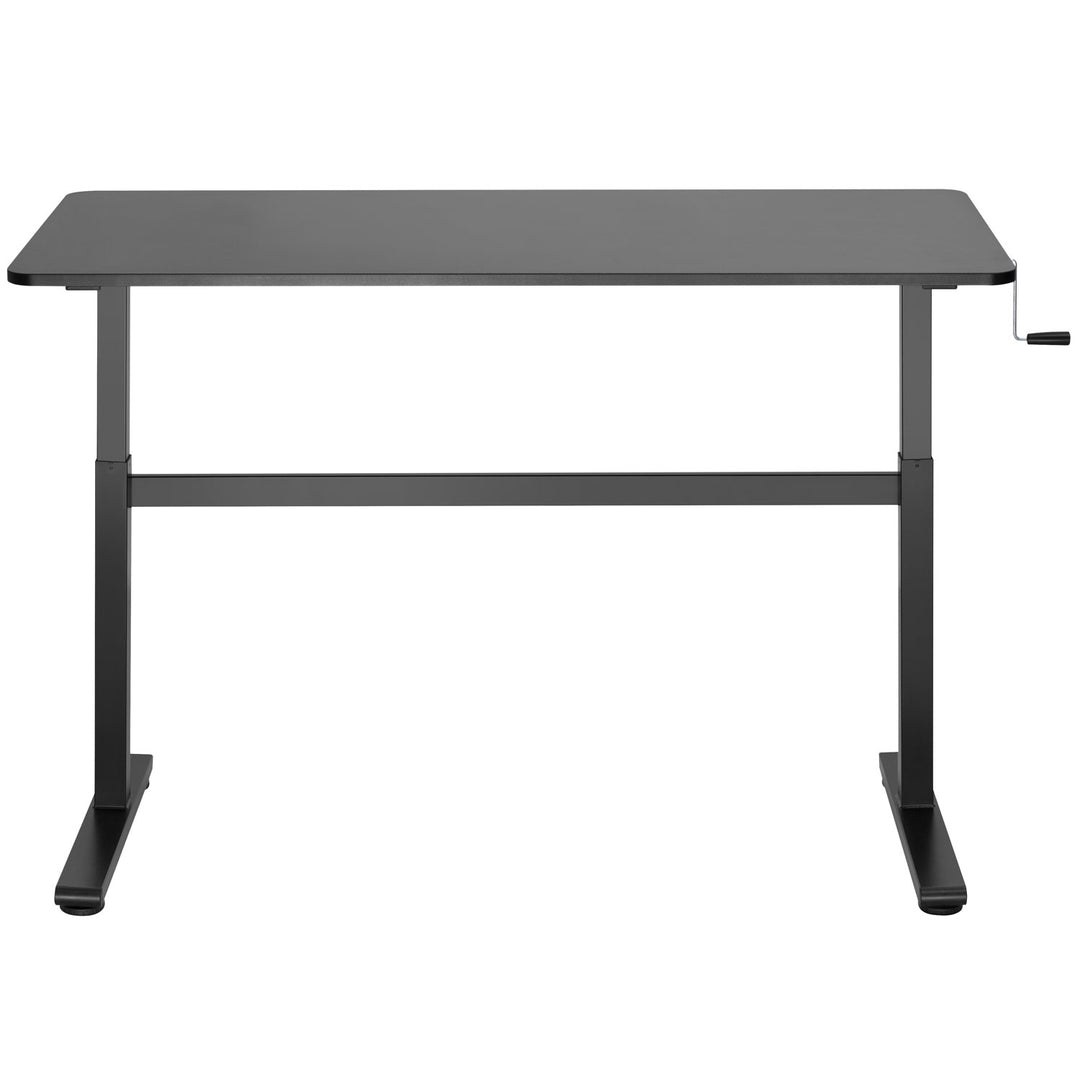Höj-/sänkbart skrivbord Manuellt 140x60cm Sv