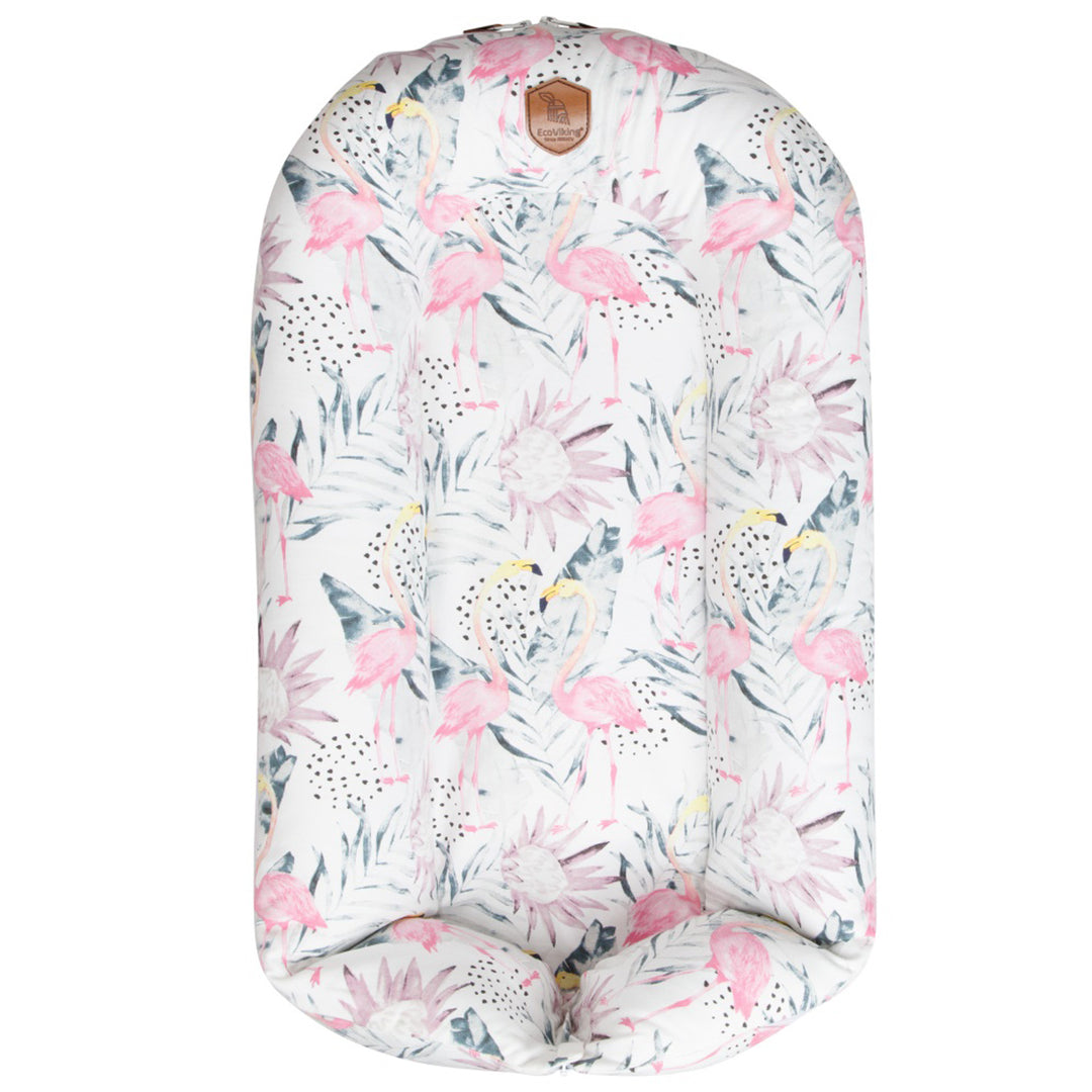 Överdrag Babynest Flamingo Dreams