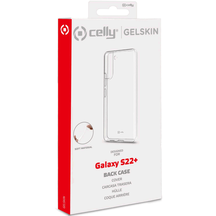 Gelskin TPU Cover Galaxy S22+ Transparent