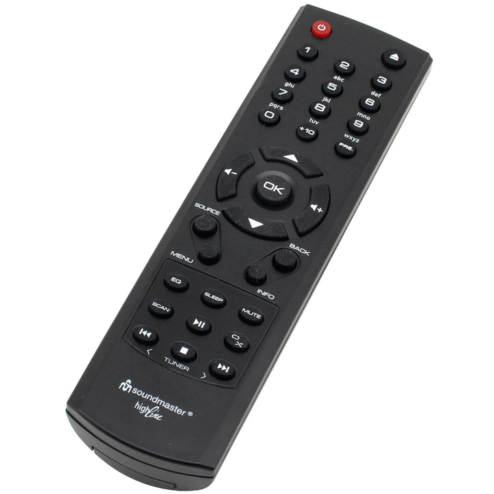 Musik-anläggning Radio Internet/DAB+/FM CD Bluetooth Grå/Svart/Silver
