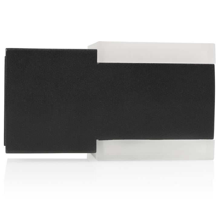 Vägglampa Up-/Downlight Aluminium Svart