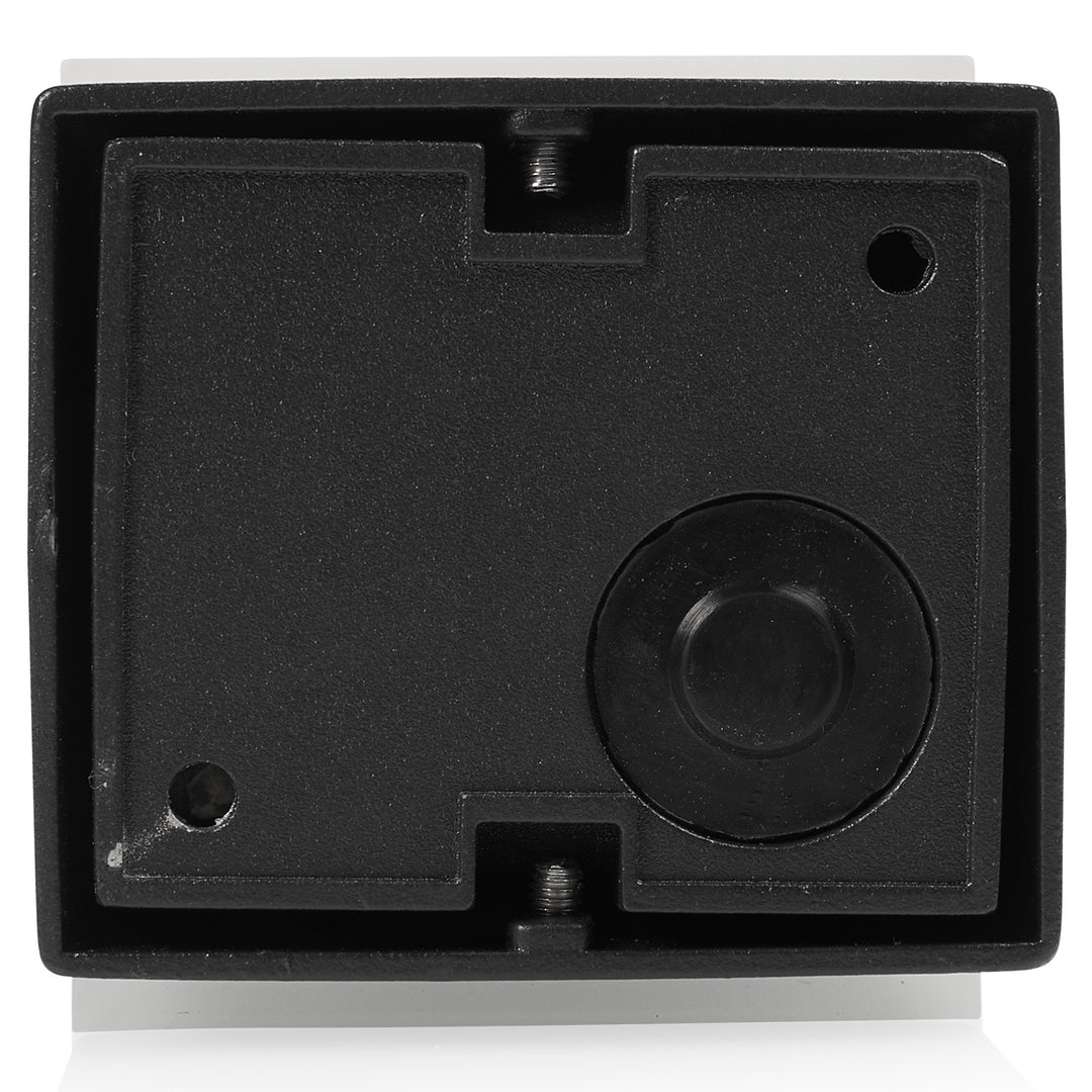 Vägglampa Up-/Downlight Aluminium Svart