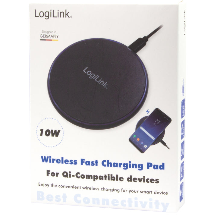 Trådlös laddare Qi 10W Fast charge