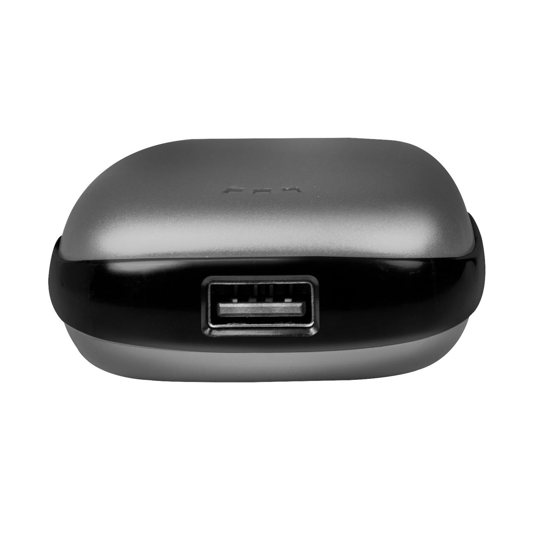 PowerBank 4.000 mAh 10W Handvärmare Metallgrå