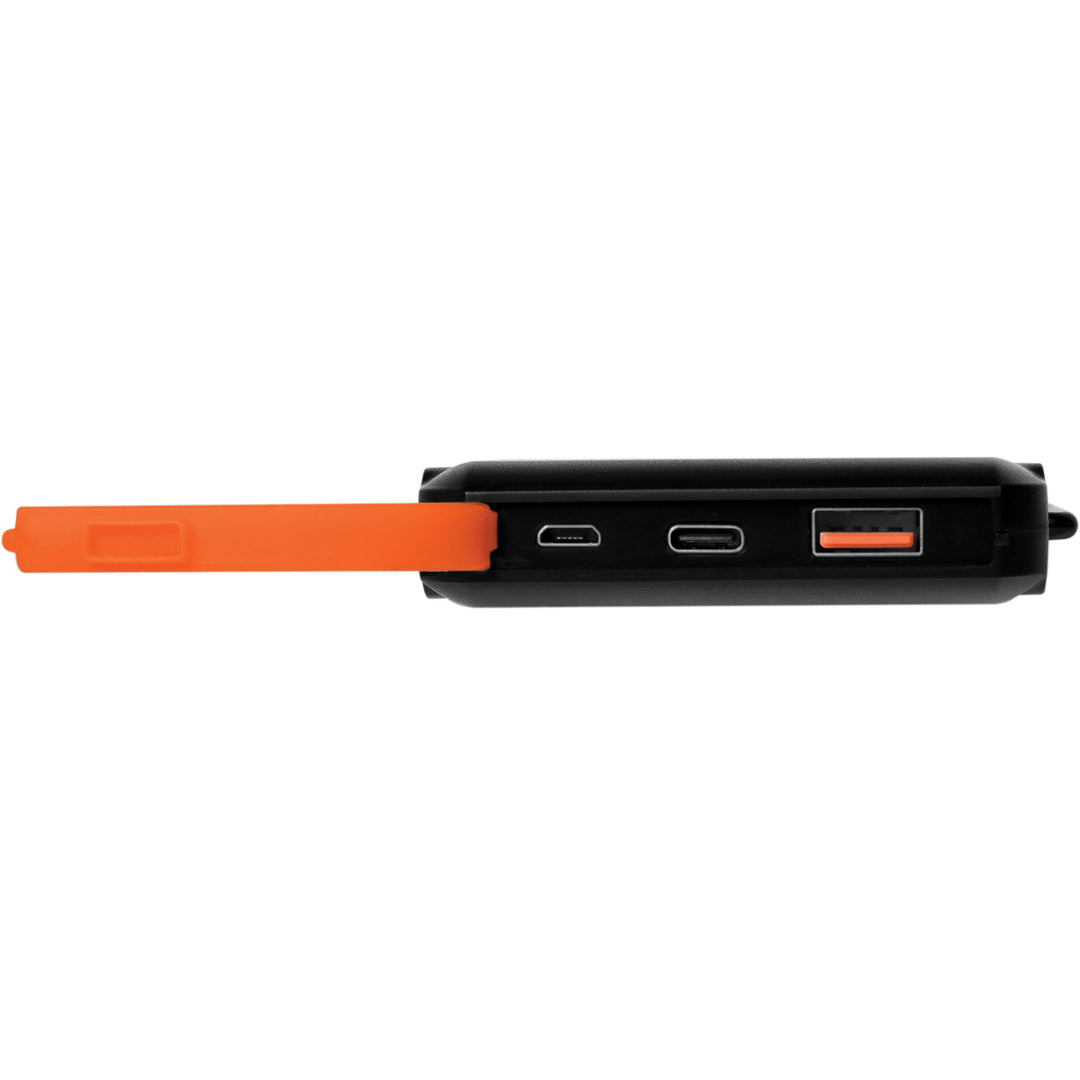 PowerBank 10.000 mAh 18W PD Solcell Svart