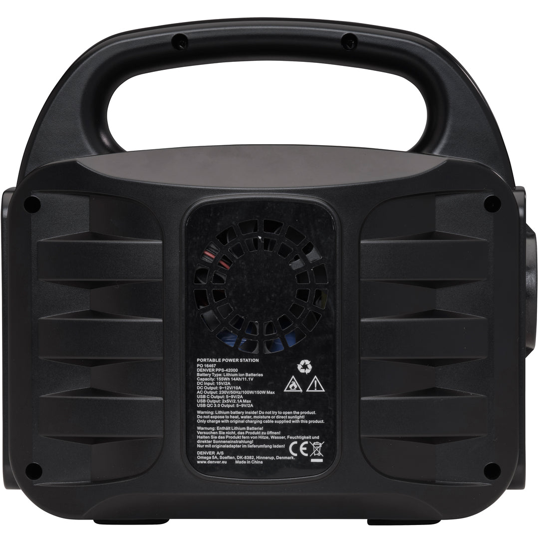 Portable Power Station 42.000 mAh 155Wh PPS-42000