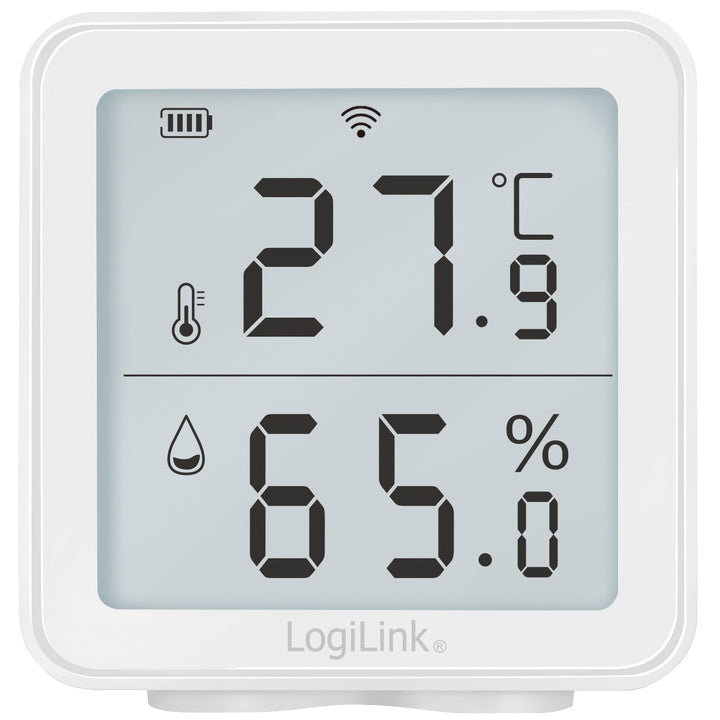 Smart Temp- & luftfuktighetssensor Wifi Tuya