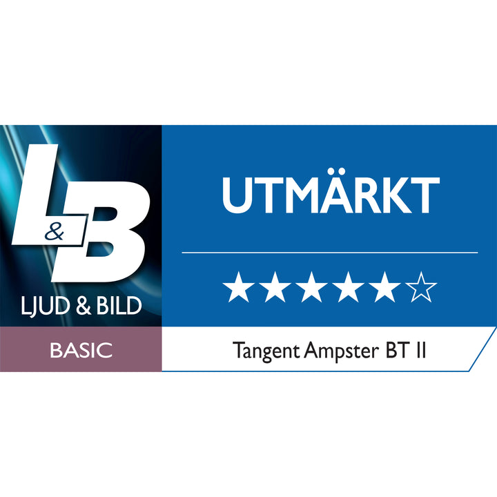 Förstärkare Bluetooth Stereo Ampster II Svart