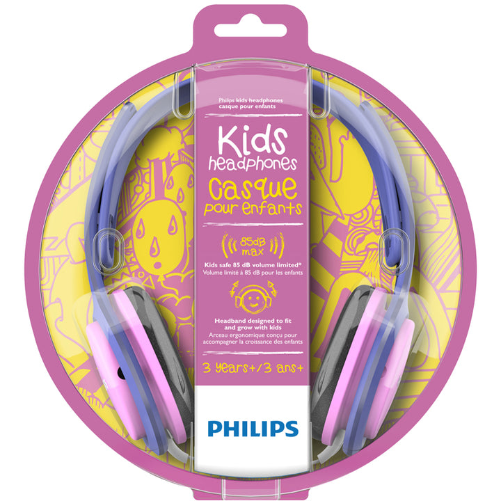 Hörlurar On-Ear Barn Volymbegränsning Kabel SHK2000PK/00 Rosa
