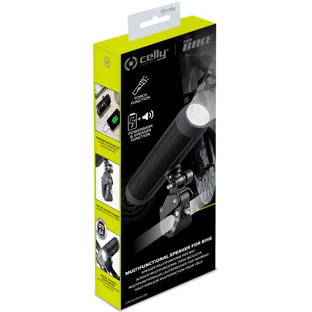 Lampa/Högtalare/Powerbank för cykel/e-scooter