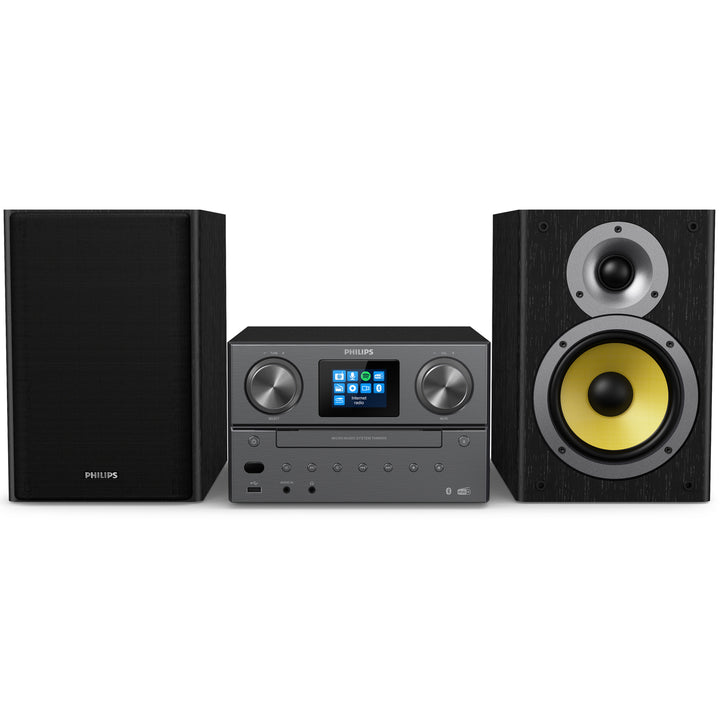 Musik-anläggning CD/Radio/Bluetooth/USB 100W TAM8905/12 Svart