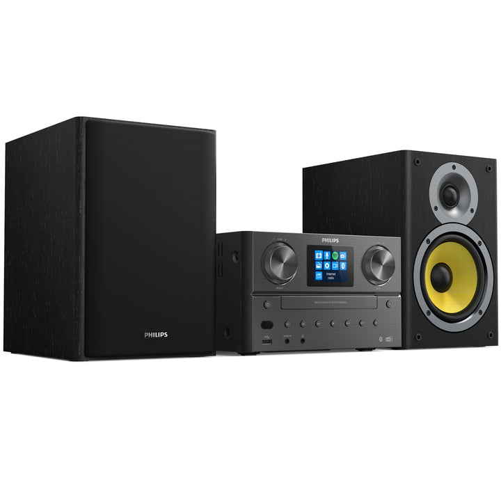 Musik-anläggning CD/Radio/Bluetooth/USB 100W TAM8905/12 Svart