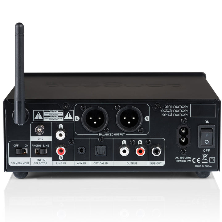 Förförstärkare PreAmp II Svart
