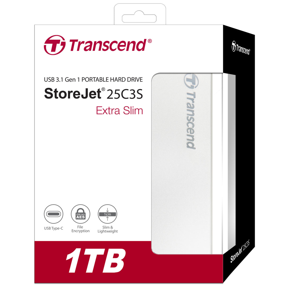 Portabel HDD StoreJet 25C3S 2.5" 1TB USB-C