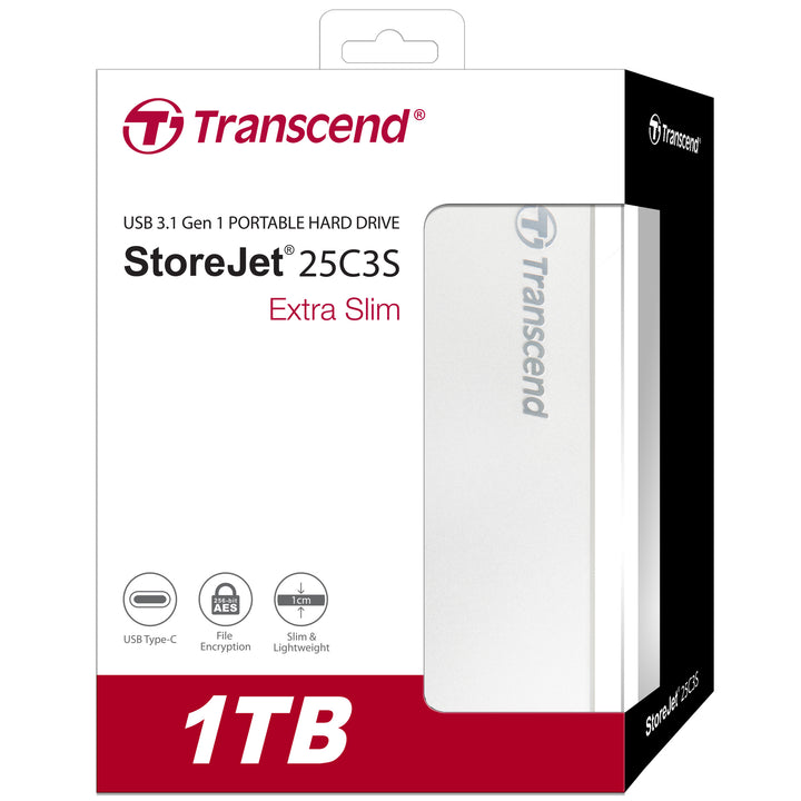 Portabel HDD StoreJet 25C3S 2.5" 1TB USB-C