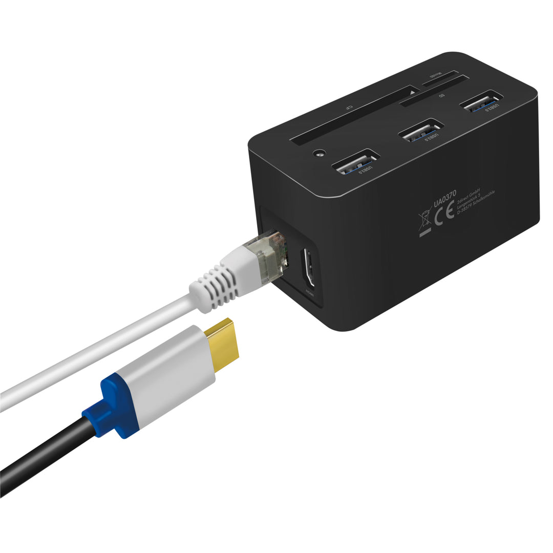 PC-/Mac-minidocka HDMI, USB-C, USB
