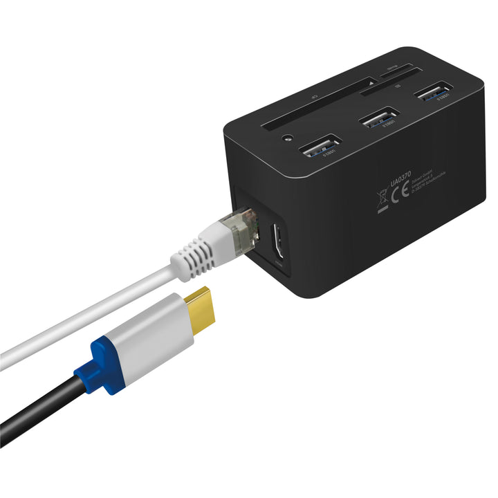 PC-/Mac-minidocka HDMI, USB-C, USB
