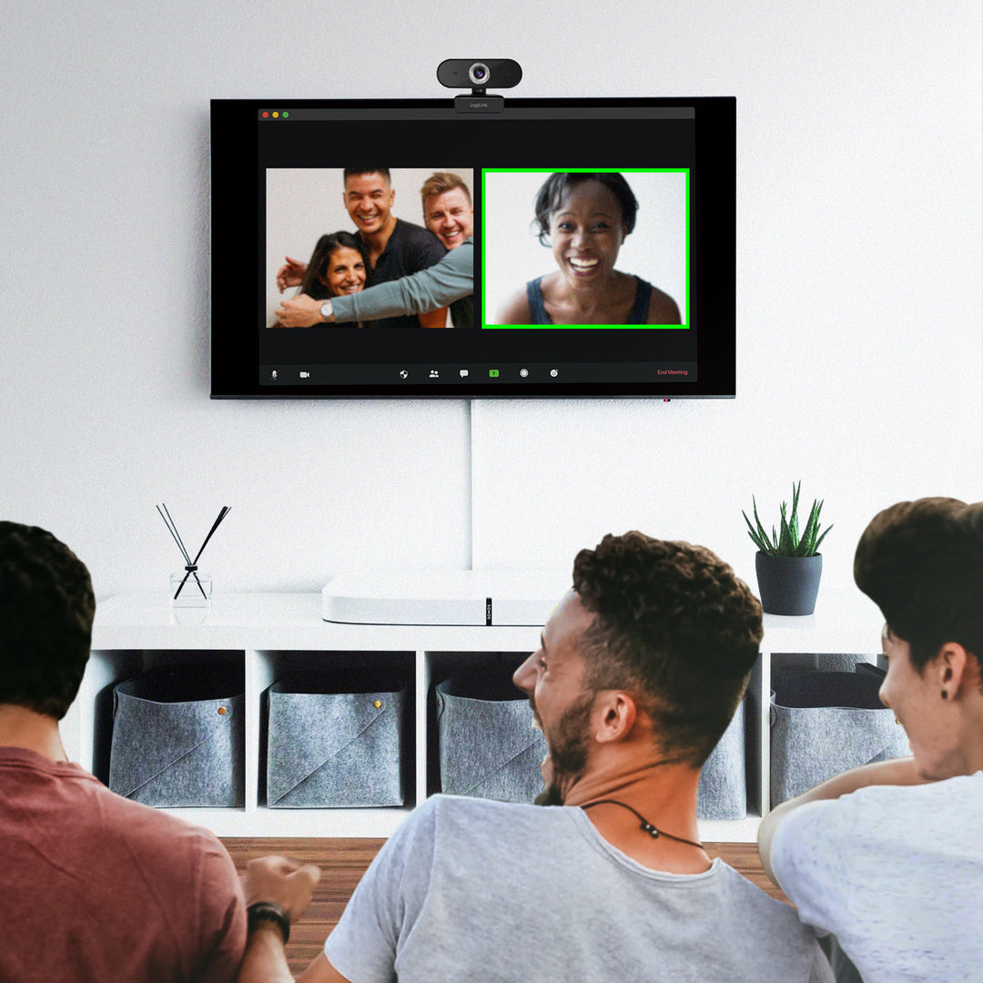 Webbkamera HD 1080p med inbyggd mikrofon