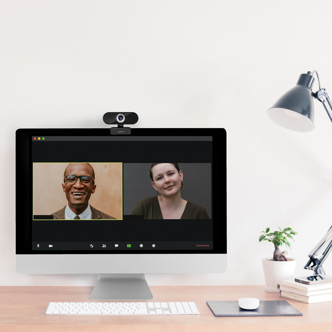 Webbkamera HD 1080p med inbyggd mikrofon