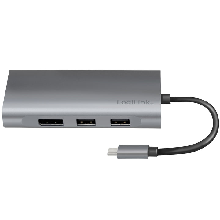 USB-C-docka 8-i-1 HDMI/DP/RJ45/USB/USB-C 100W