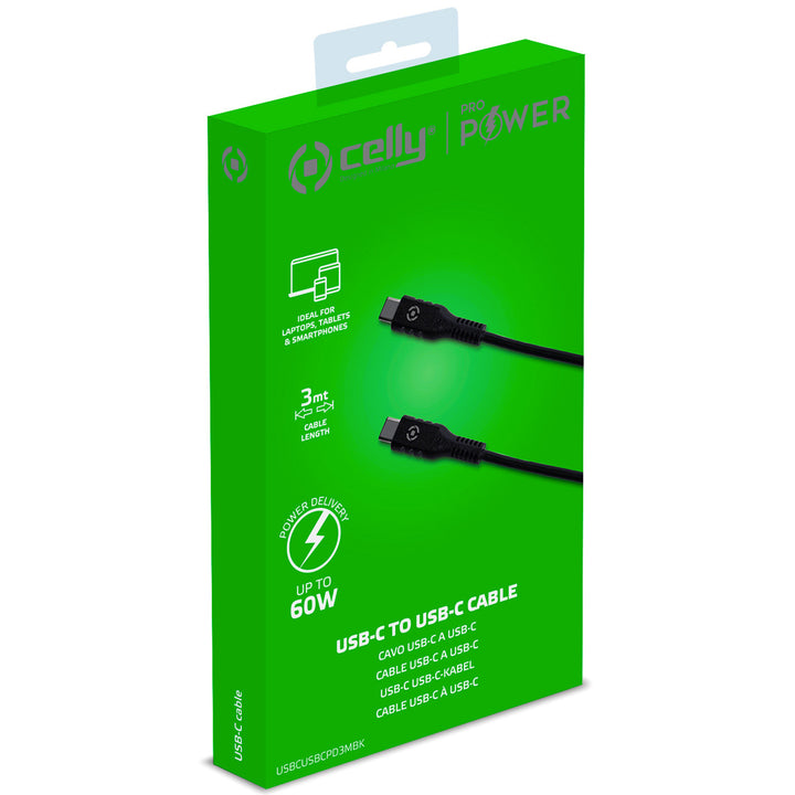 USB-PD USB-C - USB-C Cable 60W 3m