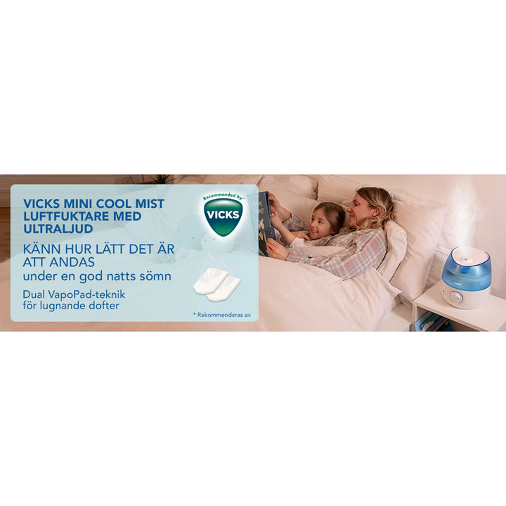 Luftfuktare Mini Cool Mist Ultrasonic VUL525