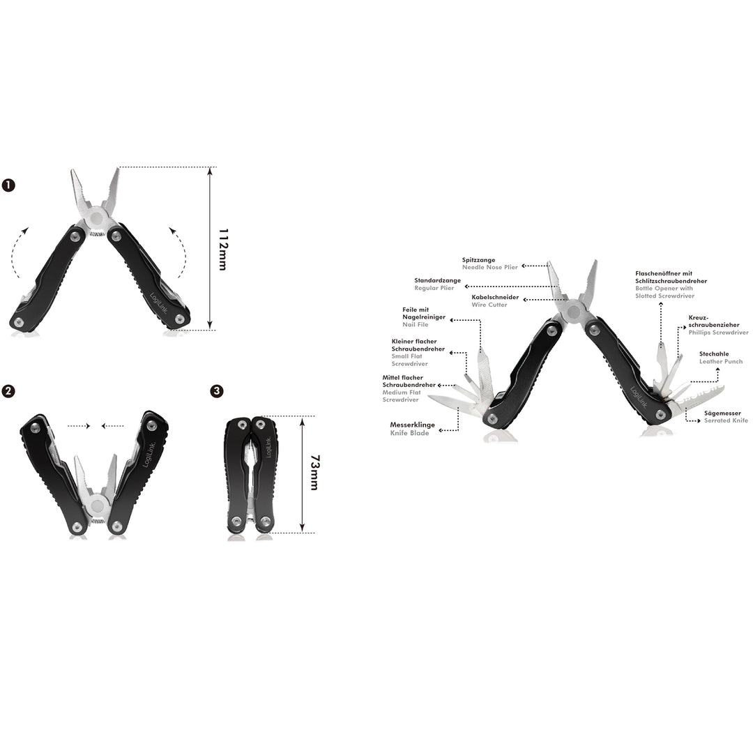 Multiverktyg 11-i-1