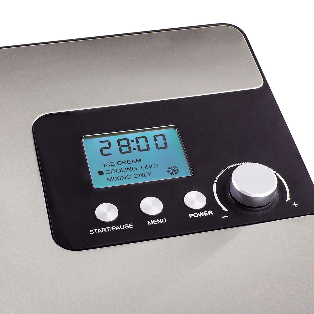 Glassmaskin Kompressor 2l LCD