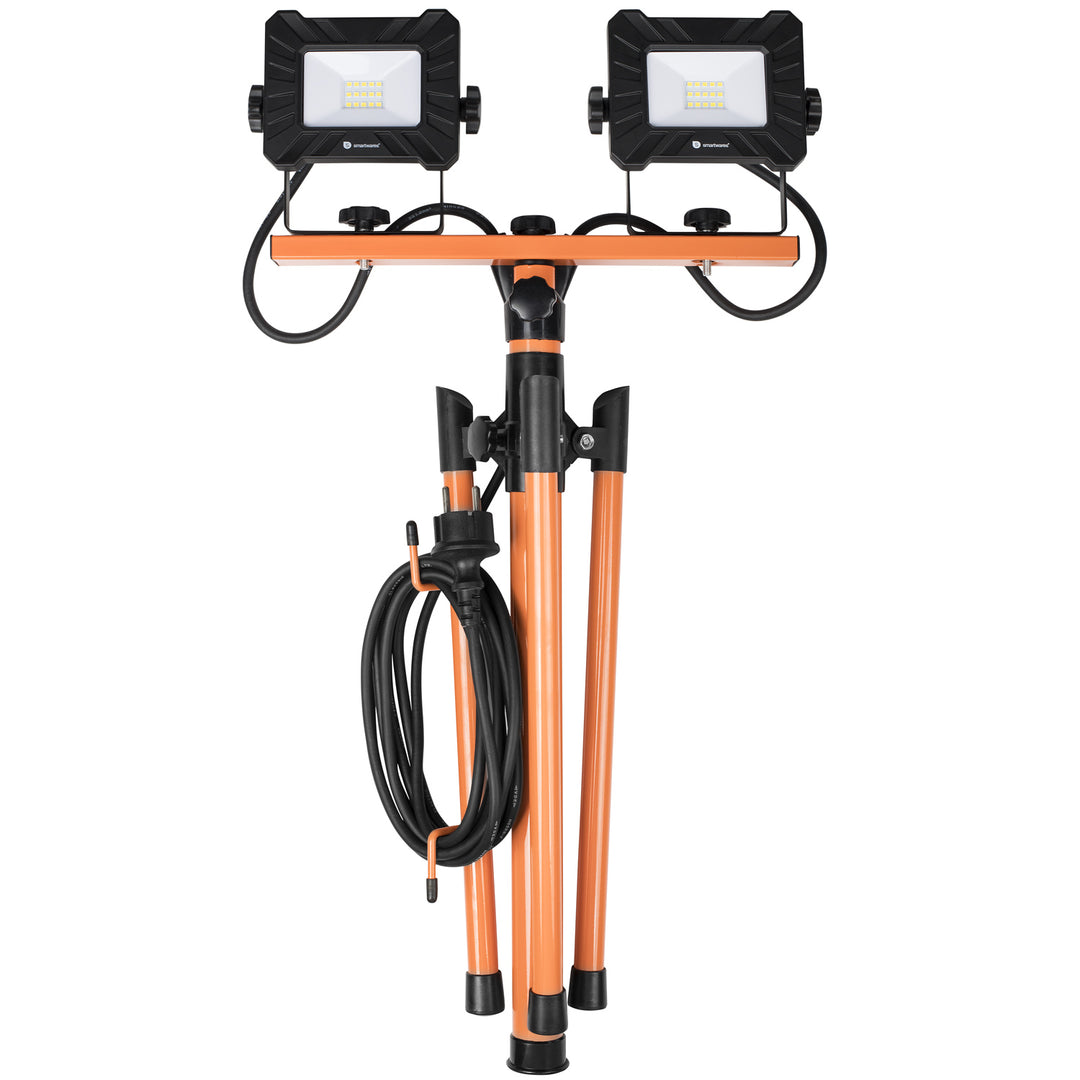 LED-arbetslampa tripod 2 x 10W
